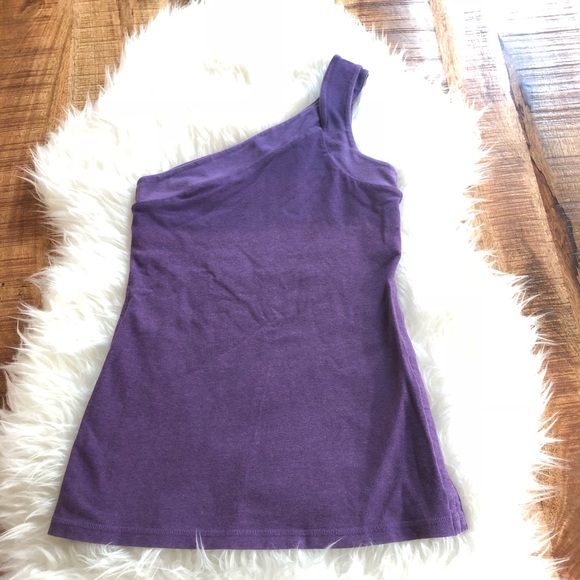 lululemon athletica Tops - Lululemon Cold One Shoulder Workout Yoga Tank Top
